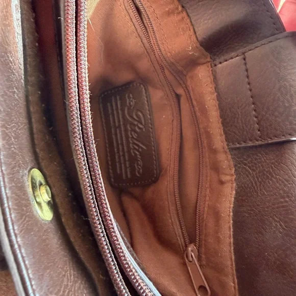 Relic Woven Brown leather Shoulder Bag - Picture 2 of 3